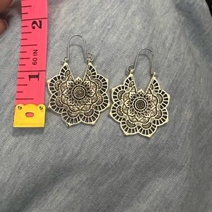 Cute silver earrings